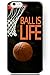 PRAWL Phone (4.7) Case Slim [Fit Series] [Thin Fit] Non Slip Surface with Excellent Grip Hard Case - Ball is Life