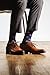 Alynn “Tip the Scales” Men's Legal Scales of Justice Lawyer Crew Dress Socks (1 Pair)