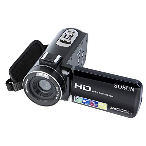 CHEAP Video Camera Camcorder SOSUN HD 1080P 24.0MP 3.0 Inch LCD 270