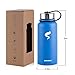 Simple Drink Stainless Steel Insulated Water Bottle - Wide Mouth Leak Proof Vacuum Outdoors Coffee Mug - Ice Cold Up to 24 Hrs/Hot 13 Hrs Double Walled Flask - Laser Marking