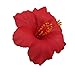 Hawaiian Hibiscus Flower Hair Clip (Red)