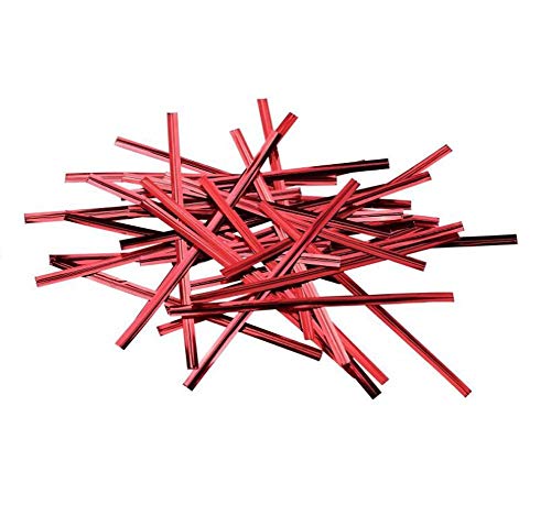 800 PCS 3.15 Inch Length Sealing Twist Ties Tape Bread Bag Sugar Box Package Gift Accessories Metal Wire Tape Decoration Ornaments Wrap Pack Belt Color Random - Thumbnail 7