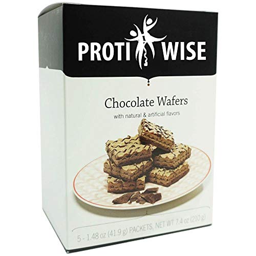 ProtiWise Chocolate Protein Diet Wafer Bars 2 Boxes/10ct Hunger
