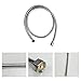 bretoes Stainless Steel Shower Hose 59 Inches (1.5M) - for Hand Showers (Bath Toilet Sprayers) and T-Valve Fittings - Woven Inner Tube Extra Long Explosion Proof Chrome Finish