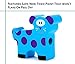 Cubbie Lee Unique Wooden Barnyard Farm Animal Lacing & Bead Threading Toy for Toddlers - Educational & Developmental Toy for Preschool Boys & Girls 2 and 3 years old