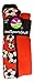 MadSportsStuff Crazy Soccer Socks with Soccer Balls over the calf (Red/Black, Small)