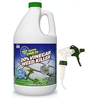 Green Gobbler Vinegar Weed & Grass Killer | Natural and Organic Weed & Grass Killer | Pet Safe | 1 Gallon