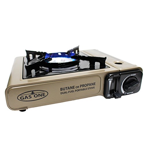 Butane Stove Portable Propane Indoor For Cooking Single Burner Fuel