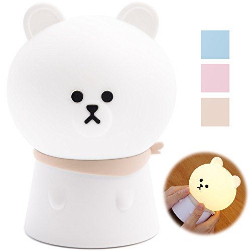 Children night light by evie life: led nightlight for kids/ usb r…