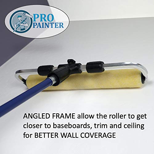 Adjustable Paint Roller Frame, Pro Painter Adjustable Roller Frame Fits