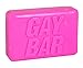 Gift Republic Gay Bar Soap Novelty Pride Soap LGBTQ+ Rose Scented Soap Bar Bright Pink Soap for Bathroom Toilet Fun Gift Idea Fight Club Spoof Soap