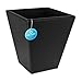 Rolodex Wood Tones Collection Wastebasket, Black (62545)