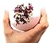 Night of Romance Giant XXLG 12 Ounce Fizzy Bath Bomb Featuring Real Dried Flower Petals by Villamonte Lane