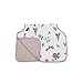 Little Unicorn Ultra-Absorbent Premium Burp Cloth | Soft on Baby's Skin | Larger Size | Ergonomic Design (Forest Friends)
