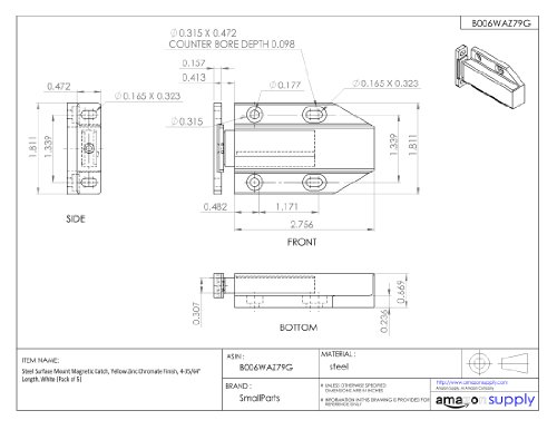 1 Surface+Magnetic+Yellow+Chromate+Finish