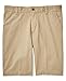 IZOD Men's Saltwater Flat Front Short, True Cedarwood Khaki, 38W