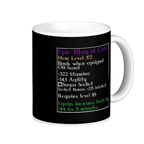 Epic Coffee Mug Classic Coffee Mug White Black 11 Oz | Desertcart Guyana