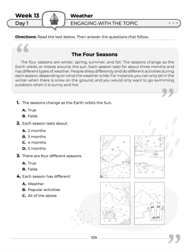 Kindergarten Social Studies: Daily Practice Workbook | 20 Weeks of Fun Activities | History | Civic and Government | Geography | Economics | + Video ... Each Question (Social Studies by ArgoPrep)