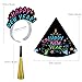 TINKSKY New Year's Eve Party Supply - 25 Pcs New Year Party Decorations,New Year Party Favors for Kids Adults ,New Year Headbands,Horns,Hats,Necklaces for Celebration New Year Christmas Party
