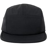5 Panel Running Hat Waterproof Nylon Sun Hat Quick Dry Plain Baseball Cap for Men Women