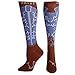 ARIAT Women's Women's Over the Calf Boot Novelty Sock Sockshosiery, Brown, OSFM