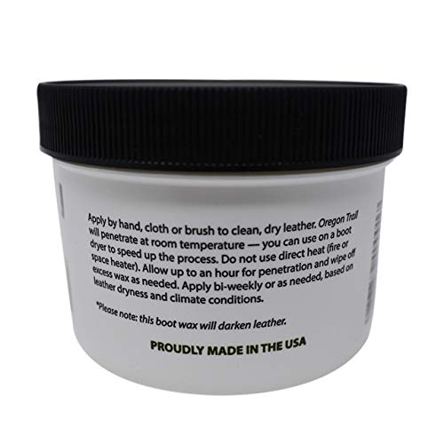 Waterproofing Boot Wax, Polish and Leather Conditioner - Protect & Seal Rugged Worn Leather - Formulated with Beeswax and Natural Oils for a Heavy Duty Protectant - Family-owned Since 1957, 8oz - Thumbnail 5