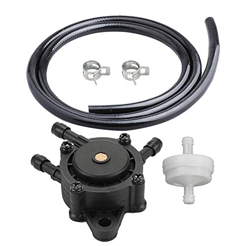 Hipa 692026 Fuel Pump with 2-Feet Fuel Line for Briggs and Stratton 496257 799056 Lawn Mower Parts
