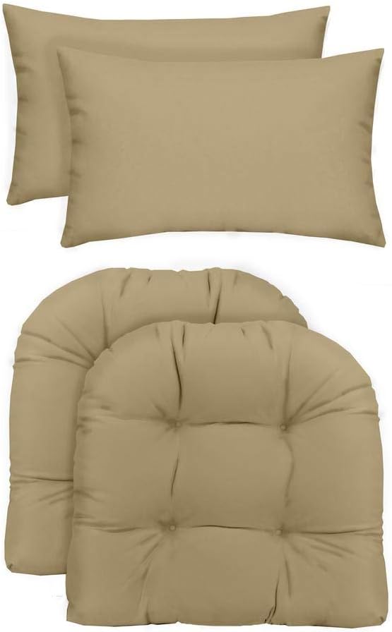 Best U Shape Tan Chair Cushion