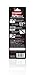 Colgate Zig Zag Black Toothbrush - 4 Toothbrushes - (1 pack of 4 Brushes) For Deep Cleaning In between Teeth