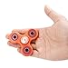 Tri-Spinner Fidget Toy EDC Focus Toy Stress Reducer with Hybrid Ceramic Bearing (Orange, One Size)