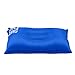 Self Inflating Camping Pillow, Compressible Travel Pillow, Foldable Air Pillow, Inflatable Pillow & Outdoor Pillow for Backpacking, Camping, Hiking, Traveling, Beach, Picnic, Outdoor Sports (Blue)