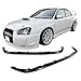 Front Bumper Lip Fits 2004-2005 Subaru Impreza WRX STI | PU Black Front Lip Spoiler Splitter by IKON MOTORSPORTS