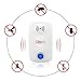 Eco-Mate Ultrasonic Pest Repeller for Mouse, Rat, Cockroach, Rodents, Flies, Roaches, Ants, Fleas and Other Insects. Indoor, Garden, Back Yard repellent with LED Night Light (1)