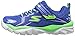 Skechers Kids Boys' Electronz-Blazar Sneaker, Blue/Lime, 6 M US Toddler