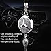 PATRICON Exquisite Car Logo Diamond Pendant Ornaments for Mercedes Benz Accessories, Car Perfume Hanging Air Refreshing Charm Decoration