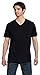 Bella + Canvas Unisex Jersey Short-Sleeve V-Neck T-Shirt, 2XL, BLACK