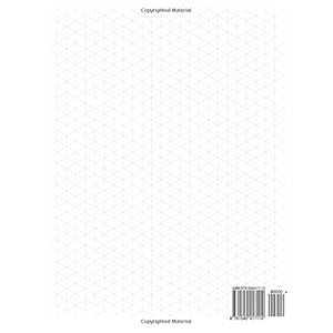 Isometrica - 3-D Dibujo Libro de Papel: 200 paginas (100 hojas), 8,5 x 11 pulgadas (Spanish Edition)