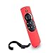 Case for Fire TV or TV Stick Remote,Rukoy Protective Case for 5.9'' Amazon Fire TV or Fire TV Stick Remote with Alexa Voice(Red)