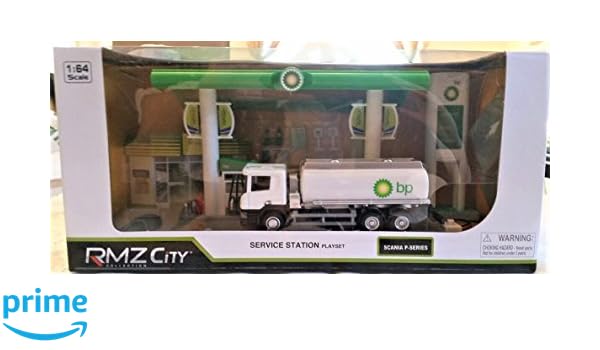 gas station toy trucks