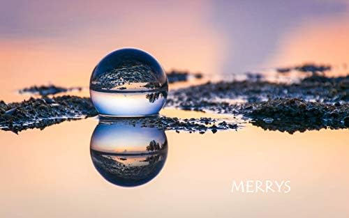 Crystal Ball 80mm/3.15” Clear K9 with Microfiber Pouch, Photography Accessory