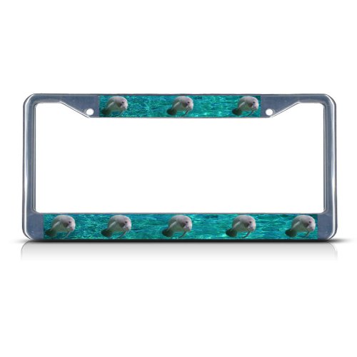 Manatee License Plate Frames | Kritters in the Mailbox