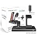 PRESS PLAY Charging Dock for Apple Watch & iPhone (Apple Certified), ONEDock Power Station w/Built-in Original Apple Lightning Connector for Docking, Made for Series, 5,4,3,2,1, AirPods, iPod