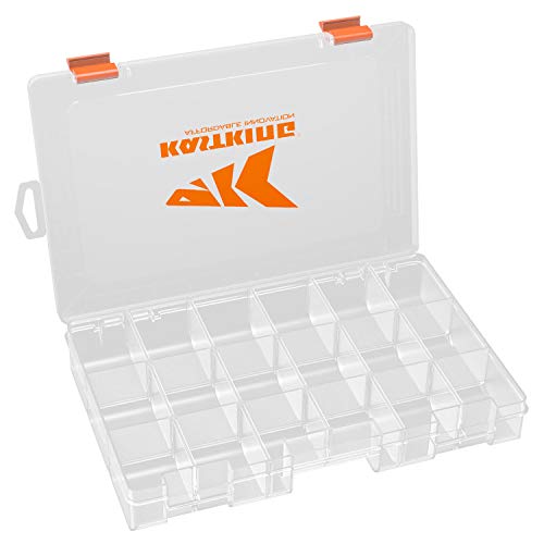 KastKing Tackle Box, 4 Packs Plastic Storage Box - Fishing Tackle Storage- 3700 Tackle Box / 3600 Tackle Box
