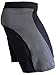 Epic MMA Gear WOD Shorts for Men - Agility 2.0 (Black/Grey, 36)