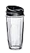 Nutri Ninja 24 oz. Tritan Cups with Sip & Seal Lids by NutriGear. Compatible with BL480, BL490, BL640, & BL680 Auto IQ Series Blenders (Pack of 2)