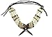 Local Bead Shop Handmade 4 Line Buffalo Bone Hairpipe Traditional Tribal Choker Necklace