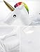 ilishop Unicorn Inflatable Raft for Kids White