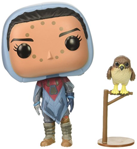 Funko POP! Games: Destiny Hawthorne with Hawk Collectible Figure, Multicolor