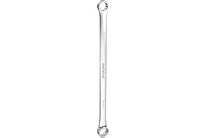 HARFINGTON Double End Box Wrench 22 x 24 mm Metric 12 Point 0 Degree Offset Extra Long Double End Box Ratcheting Wrench CR-V 