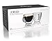 Espresso Cups - Extra-Strong Double Wall Insulated Glasses - Espresso Mug Set of 2. 5.4 Oz - JECOBI